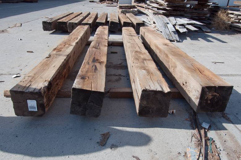 12 x 12 x 12' DF Timbers.  Washed.