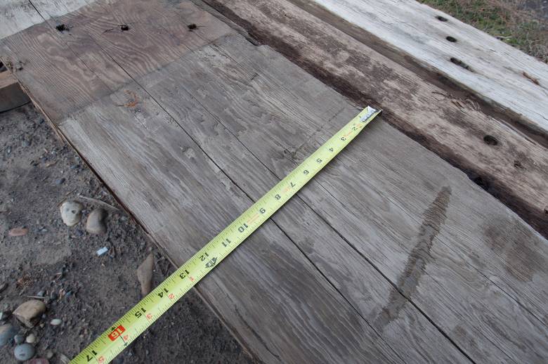 Dry Dock 4 x 14 (full 13 actual).  This is not treated.