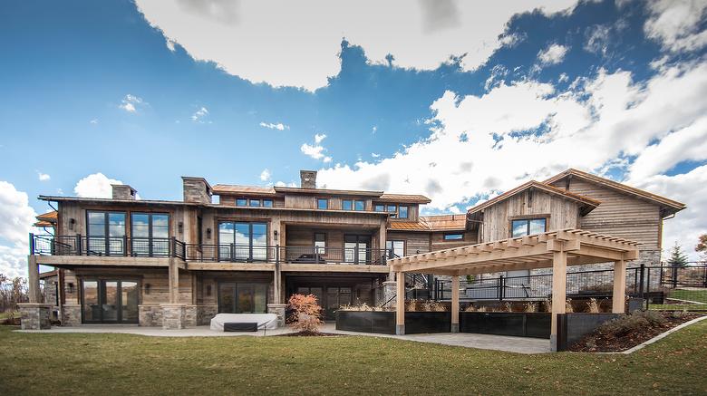 WeatheredBlend Timbers and NatureAged Siding and Soffit