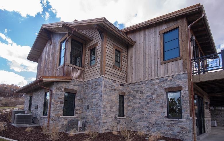 WeatheredBlend Timbers and NatureAged Siding and Soffit