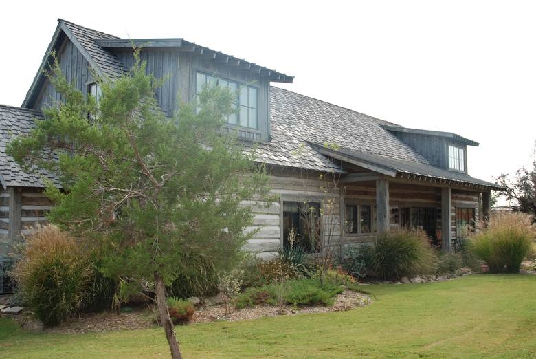 Hand Hewn Skins, Weathered TWII Timbers and Coverboard Barnwood