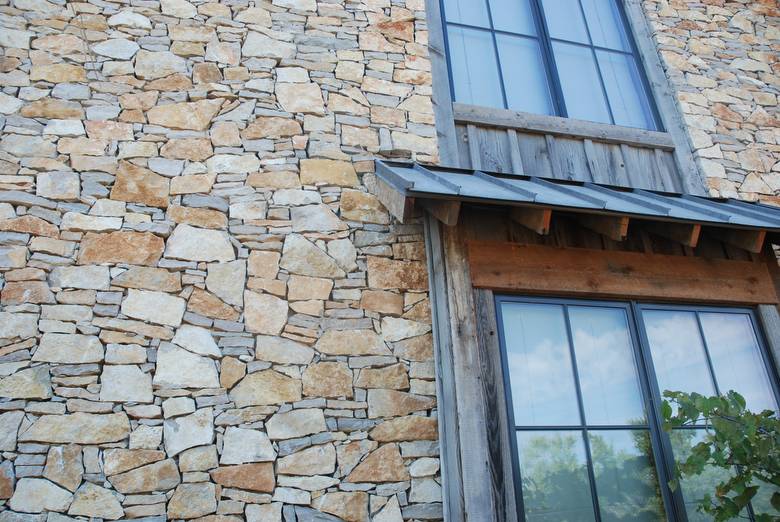 Stonework and Weathered Wood