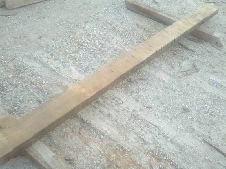 3x7 Hand Hewn Oak for approval