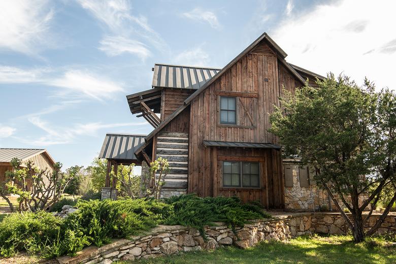 Hand-Hewn Skins, Harbor Fir Timbers and Lumber, and Antique Gray Barnwood