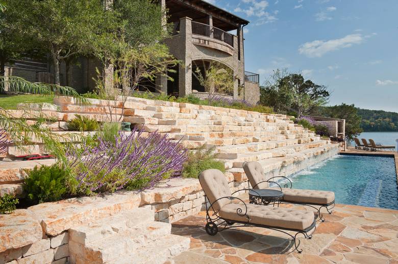 Hand Hewn Skins and Timbers in Texas Residence