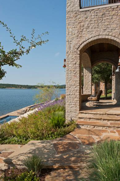 Hand Hewn Skins and Timbers in Texas Residence