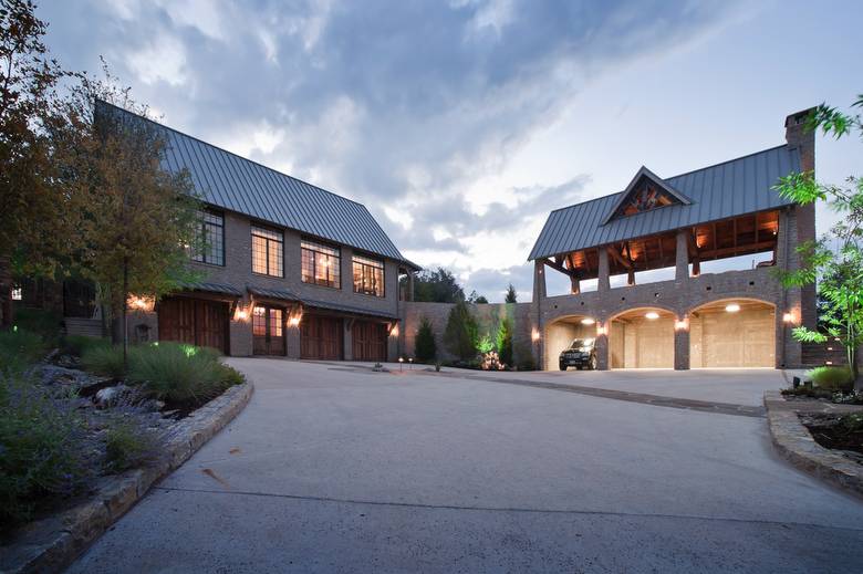 Hand Hewn Timbers and Barnwood in Pavilion