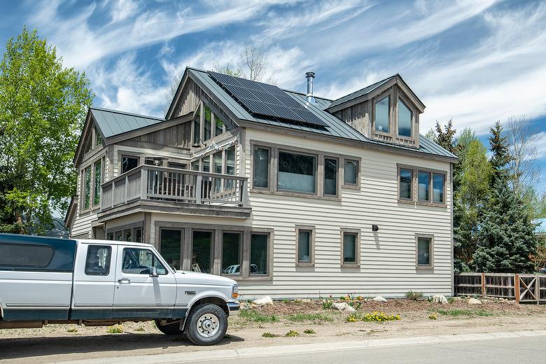 NatureAged Lumber (Window Trim) and NatureAged Board-and-Bat Siding