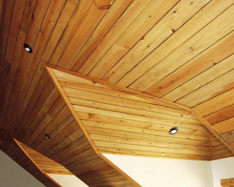 Southern Yellow Pine Ceiling