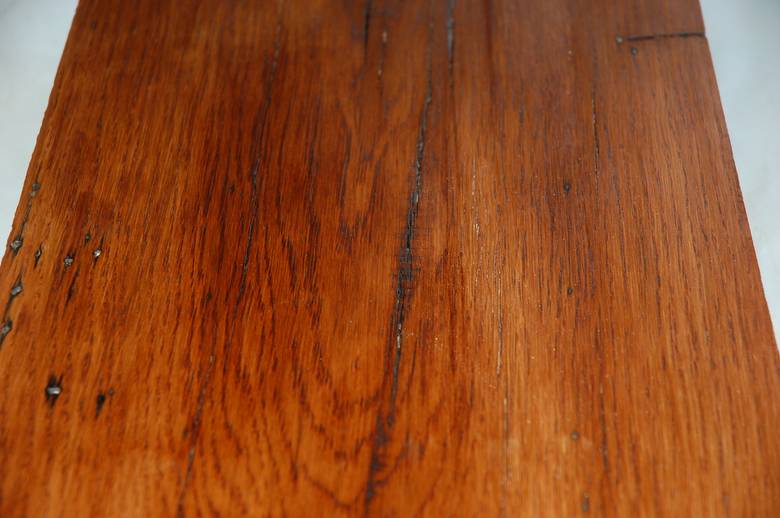 Sanded Oak Sample - Teak/Dark Brown