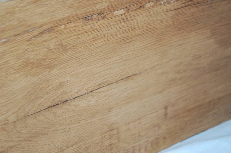 Sanded Oak Sample - Teak/Dark Brown