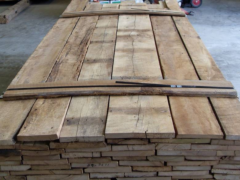 Barnwood prepared in Indiana / Barnwood to be shipped to customer