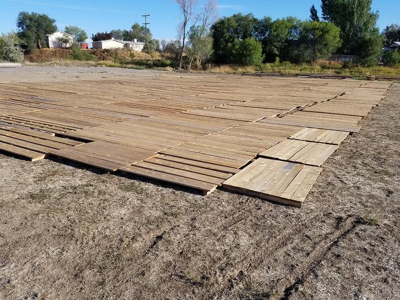 Photo 169954 Reclaimed Timbers (Cedar but has some evidence of creosote)