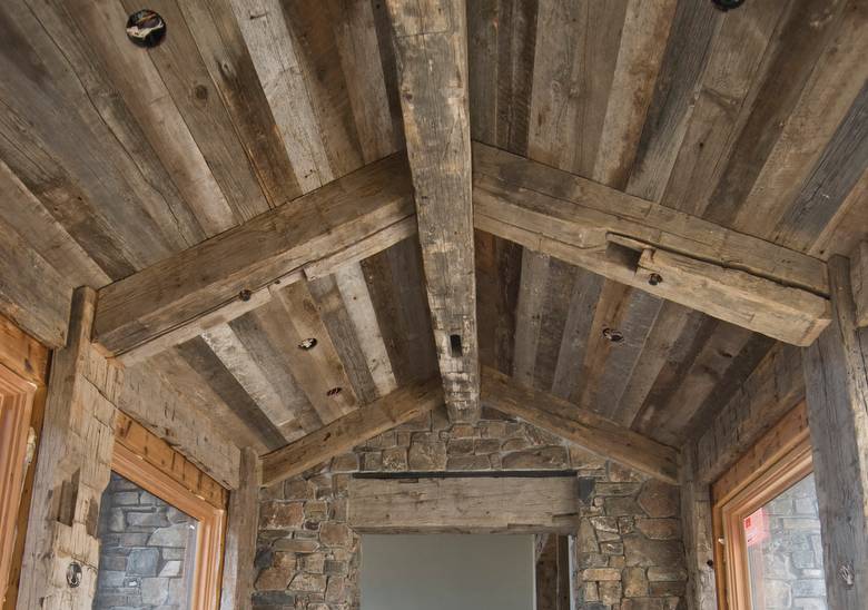 Gray Barnwood Ceiling