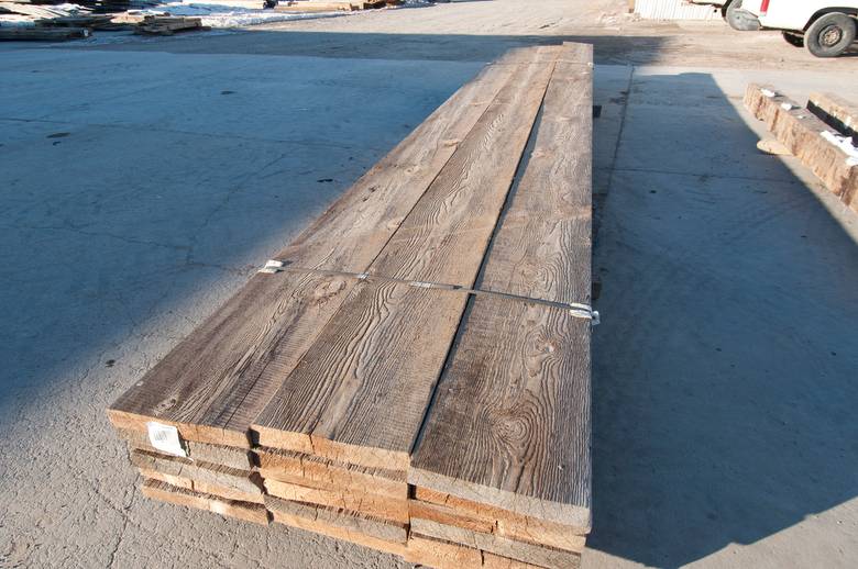 2 x 14 Rough Brown Weathered Douglas Fir