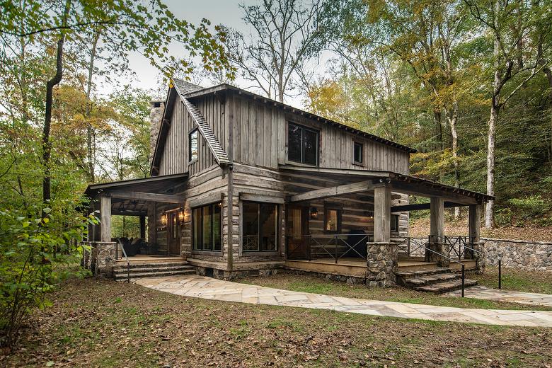 2" Hand-Hewn Skins, Weathered Timbers, and NatureAged Lumber 