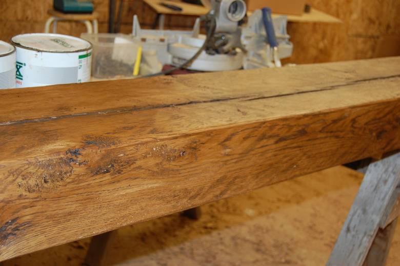 6x12x6 Oak Mantel