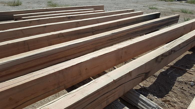 TWII Salty Fir Circle-Sawn Timbers for Order