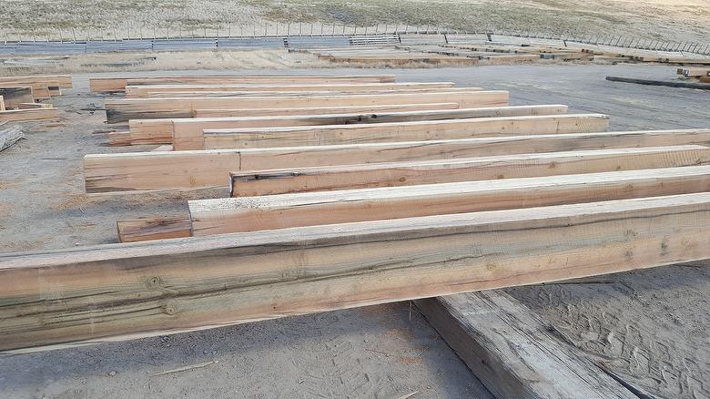 TWII Salty Fir Circle-Sawn Timbers for Order
