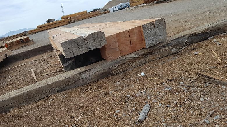 6x10/6x8 TWII Salty Fir Circle-Sawn Timbers for Order