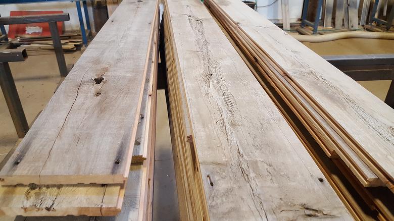 NatureAged Cedar Shiplap Lumber