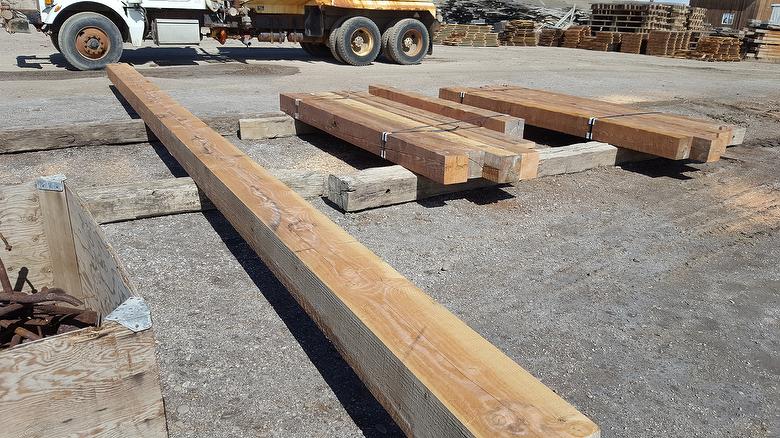 Harbor Fir Timbers for Order