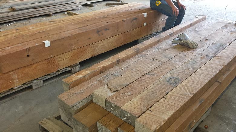 Harbor Fir Timbers for Order