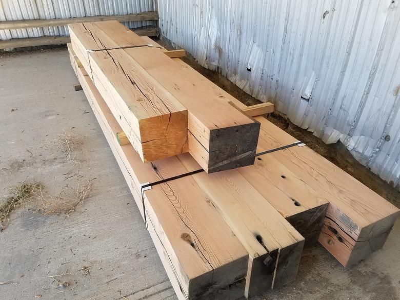 Douglas Fir S4S Timbers