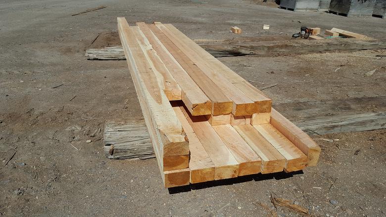 DF Rustic Circle-Sawn Timbers for Order