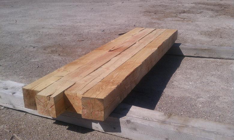 DF Rustic Circle-Sawn Timbers for Order