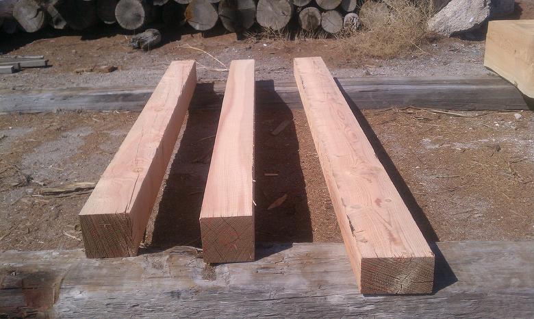 DF Rustic Circle-Sawn Timbers for Order