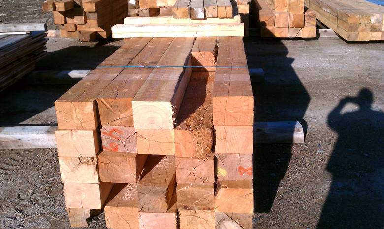 DF Rustic Circle-Sawn Timbers