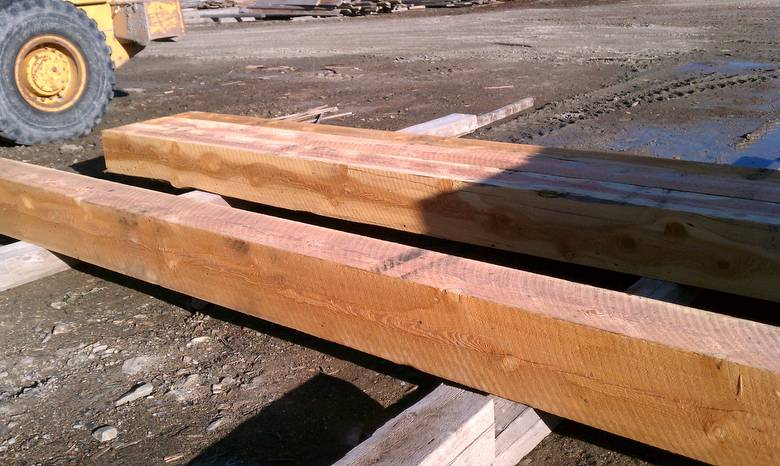 DF Rustic Circle-Sawn Timbers