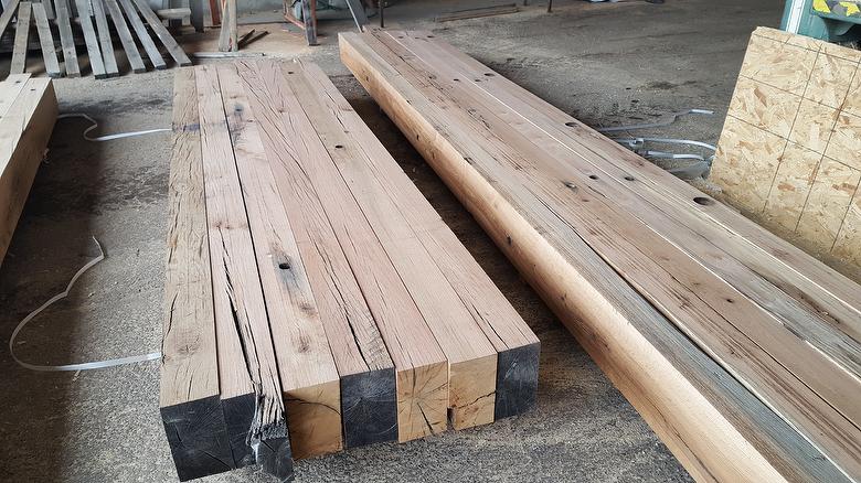 Oak S4S Timbers (mainly RubyOak Rustic)