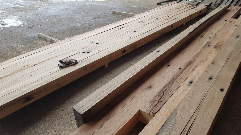 Oak S4S Timbers (mainly RubyOak Rustic)