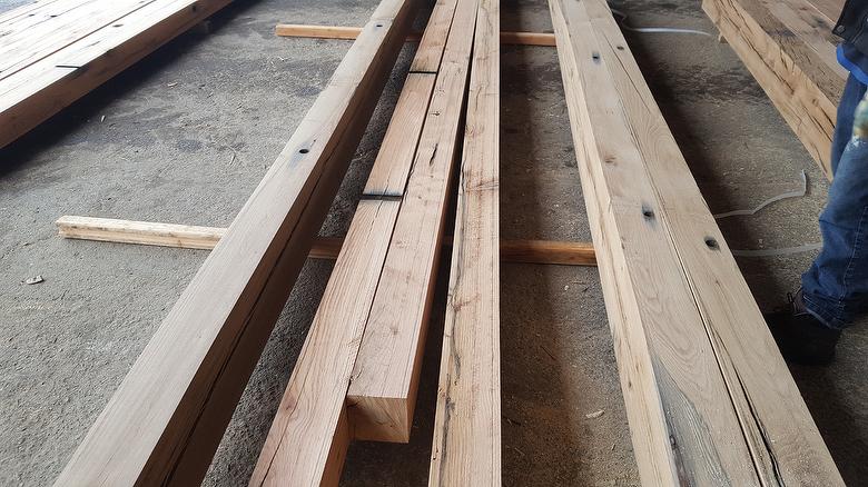 Oak S4S Timbers (mainly RubyOak Rustic)