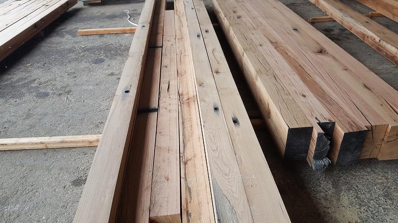 Oak S4S Timbers (mainly RubyOak Rustic)