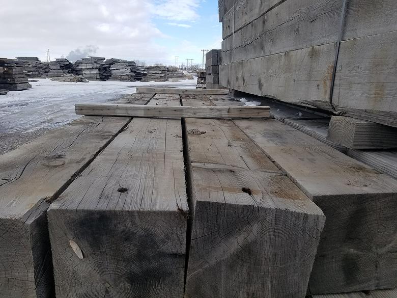 12x12 x 11-14' WeatheredBlend Timbers