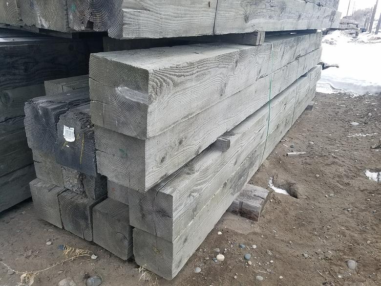 12x12 x 9-20' WeatheredBlend Timbers