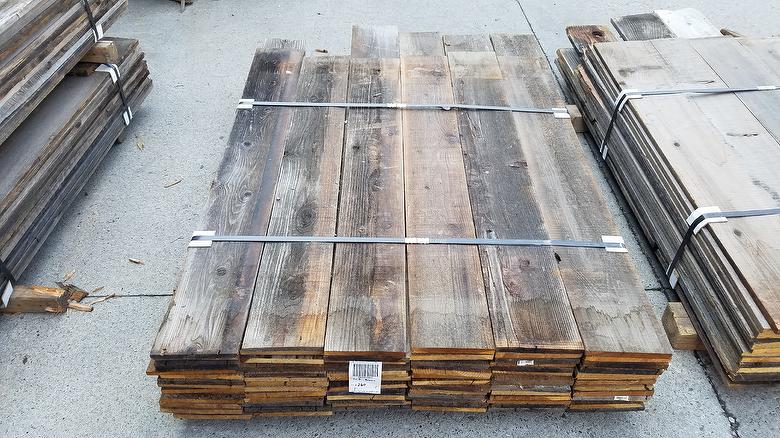 1x8 Antique Redwood Barnwood Lumber