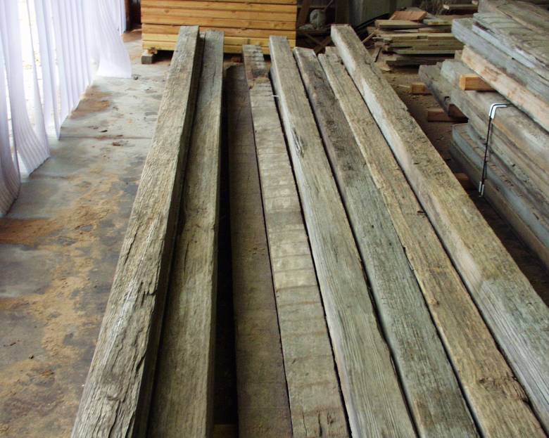 4 x 6 Weathered Timbers