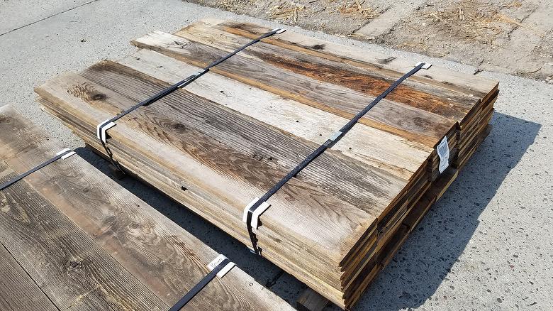 1x8 Antique Redwood Barnwood Lumber