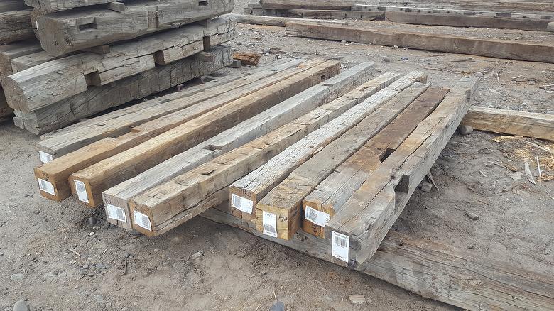 Hand-Hewn Timbers for Order