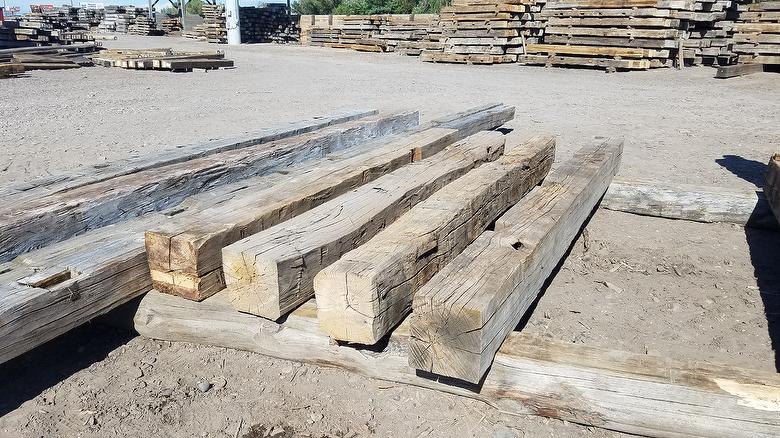 Hand-Hewn Timbers for Order