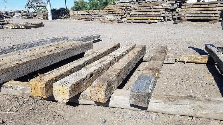 Hand-Hewn Timbers for Order