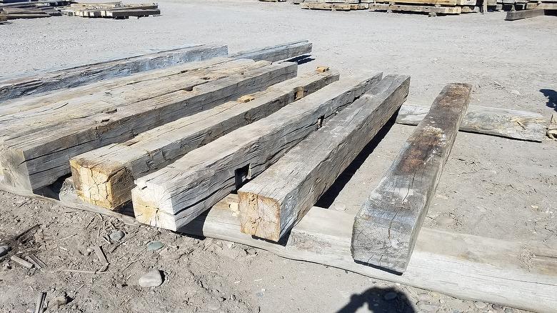 Hand-Hewn Timbers for Order