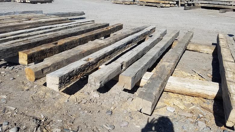 Hand-Hewn Timbers for Order