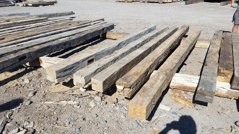 Hand-Hewn Timbers for Order