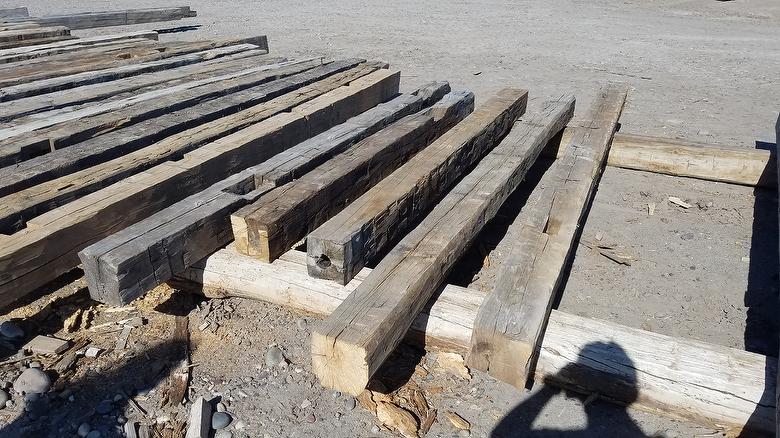 Hand-Hewn Timbers for Order