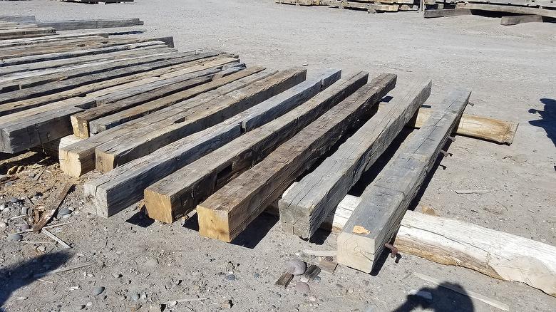 Hand-Hewn Timbers for Order